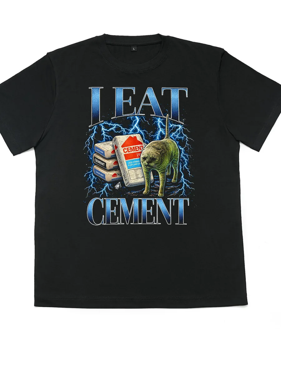 Футболка I Eat Cement